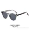 En Stock de Fábrica Marco Cuadrado Transfronterizo Protección Solar Exterior Protección UV Gafas de Sol de Moda Gafas de Sol con Patillas de Propionato Tendencia