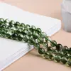 Cuentas de Cristal para Pulsera de Palomitas de Maíz Fantasma Verde Semiacabadas Accesorios DIY de Cristal Artificial Vidriado 6-12mm