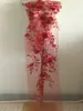 Adhesivo de Tela Bordada de Encaje de Color Parche Bordado de Malla Tela para Vestido de Boda Vestido Vestido Accesorios Decorativos Costura a Mano