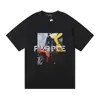 Camisa Roxa Masculina Feminina High Street Camisetas Masculinas 2024Ss Whi