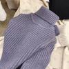 [En stock] Nueva camisa de fondo engrosada de otoño e invierno para niños y niñas, suéter para niñas, niños medianos y grandes, de moda.