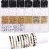 DIY quebra-cabeça brinquedos artesanais 6MM cerâmica macia fatiado contas de argila jóias fazendo pulseira artesanal colar conjunto de jóias caixa
