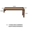 Escritorio de Madera Maciza para Ventana Saliente, Alféizar de Madera Maciza Convertido en Escritorio para Computadora, Uso Doméstico para Dormitorio, Niños y Estudiantes, Escritorio Largo para Escribir con Patas de Altura Ajustable