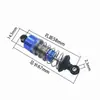 14303 14304 Accesorios para Coche de Derrape RC Metal Hidráulico de Aceite Amortiguador Resorte Amortiguador Hidráulico