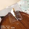 Bolsa Sellada para Joyería Wenwan Joyería Engrosada Anti-Oxidación Transparente Almacenamiento Bolsa para Pulsera Cremallera Auto-Sellante Bolsa de PVC