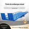 Ponte de Embarque Hidráulica Móvel Plataforma de Carga e Descarga de Contêineres Ferramenta Elétrica de Carga e Descarga de 10 Toneladas Ponte de Embarque Móvel
