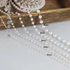 Cor de Cobre Preservadora de Cor 4mm Corrente de Pérolas Artificiais Pulseira Colar Caseiro Acessórios de Joias DIY Feitos à Mão Material de Embalagem para Acessórios