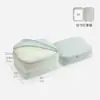 Bolsa de almacenamiento para viajes, bolsa organizadora de ropa interior y calcetines, bolsa organizadora de viaje portátil para viajes de negocios, bolsa de compresión de ropa de gran capacidad