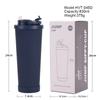 Nuevo Modelo 2026 Taza Térmica de Gran Capacidad 830ml con Asa Conveniente y Popote Desplegable, Taza con Popote de Agujero Grande