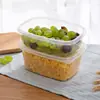 Caja de Empaque Grande Desechable Rectangular 1500ML1892 Comida Langosta Caja de Empaque de Plástico Comida para Llevar Comida para Almuerzo