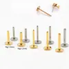 Hensen Acero Inoxidable Múltiples Especificaciones Varilla de Pasador en T 5/6/8/10 mm Longitud de Varilla Pasador de Empuje Accesorios de Joyería para Piercings