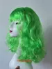 Peluca de color de fábrica con ondas grandes Suministros para fiesta de Halloween Disfraz Accesorio para la cabeza de pasarela