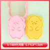 Formas de Biscoito Série Animal Cartoon Ff14, Formas de Biscoito Cartoon 3D Animal, Impressões de Simulação de Argila DIY