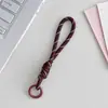Cordón para teléfono de dopamina, llavero colorido para cámara, correa de muñeca anti-pérdida, correa corta tejida para teléfono para botellas de agua y bolsas