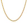 Colar Torcido Europeu e Americano de Aço Titânio Espesso 2/3/4/5mm Corrente para Clavícula Aço Inoxidável Feminino Dourado Corrente Torcida Empilhada Atacado