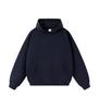 Moletom com Capuz Masculino Americano 450g Pesado Grande Terry Ombro Caído, Marca Tendência, Fleece Leve, Sem Cordão, Caimento Solto, Unissex