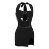 Estilo Europeo y Americano Otoño e Invierno Moda Vestido Sexy Camisola Camiseta de Manga Corta Traje de Manga Larga Venta de Liquidación Ropa de Mujer
