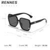 Gafas de Sol Cuadradas Grandes de Estilo Carta Simple Transfronterizo para Mujer, Versión Coreana, Gafas de Sol con Sombrilla Adelgazantes para el Rostro