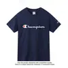 Camiseta de Manga Corta de Algodón Puro Unisex 2026 Nueva Camiseta Bordada Holgada Ins Marca de Moda Estilo Japonés Hong Kong Top Verano