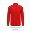 Camisa Polo de algodón mercerizado antibacteriano grado 10A de manga larga con bordado estampado, ropa de trabajo formal, camisa polo casual de manga larga con cuello