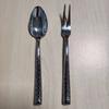Suministro Directo de Fábrica Transfronterizo Amazon 430 Cáñamo Hotel Hogar Vajilla de Acero Inoxidable Cuchillo para Carne y Tenedor Cuchara Cuchara de Postre