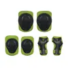 Equipo de protección infantil directo de fábrica, juego de 6 piezas: rodilleras, protección para palma y codo, para montar al aire libre, patines, patinaje sobre ruedas, set protector