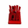 Nuevo Soporte para Teléfono con Tendencia Alcista del Mercado de Valores Impreso en 3D en Rojo, Artículo Creativo de Escritorio para Entusiastas del Mercado de Valores