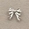 Acessórios de Unha em Liga de Cromo Borboleta Prata Mini Vazada Pequena Borboleta Strass Usável Decorações de Unha com Strass