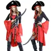 Disfraces de Piratas del Caribe para Halloween, Disfraces de Reina para Parejas, Disfraces de Capitán Jack para Hombre y Mujer, Temática Pirata