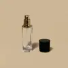 Nueva Botella Cilíndrica Transparente de Esencia de 30 ml Fondo Grueso Sub-Botella de Líquido Original Botella de Loción