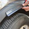 Tira anticolisão para sobrancelha de roda de carro padrão fibra de carbono tira antirriscos para sobrancelha de roda tira decorativa sobrancelha de roda modificada GM antirriscos