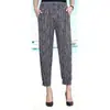 Primavera y verano más fertilizante para aumentar los pantalones cortos de seda helada de mujer de mediana edad bloomers leggings casuales fabricantes venta al por mayor