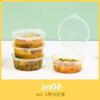 Caja Dosificadora de Maracuyá, Caja Desechable para Salsa para Dipear, Caja para Condimentos, Caja para Congelar Limón, Caja Dosificadora Pequeña Comercial para Llevar para Cebolletas y Jengibre