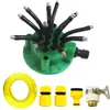 Aspersor Automático Multifuncional, Bico de Irrigação Agrícola, Aspersor Rotativo Ajustável para Paisagismo de Jardim e Gramado