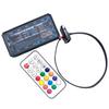 Computador de mesa 10-bit ajustável caixa de controle de velocidade do vento ARGB RGB 6PIN controlador de ventilador controle remoto sem fio