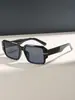 Gafas de Sol Cuadradas Retro de Moda Casual para Mujer, Gafas de Sol Versátiles de Estilo Callejero Moderno Europeas y Americanas Personalizadas de Tendencia
