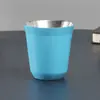 Suministro Exclusivo Transfronterizo de Copas Pequeñas de Acero Inoxidable 304 de Doble Pared, Vasos Portátiles para Cerveza, Tazas de Café, Tazas de Té, De Venta Caliente a Través de las Fronteras