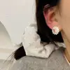 Novos Ear Cuffs e Argolas Azuis e Rosas de Cor Clara para Primavera e Verão, Estilo Coreano de Nicho, Brincos Elegantes Versáteis de Alta Qualidade