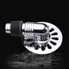 Conector para lavadora ABS codo electrochapado con anillo de sellado desagüe de piso codo universal unión recta Universal