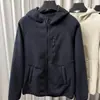Sudadera con capucha y cremallera de forro polar para hombre, de alta densidad, doble cara, cortavientos y cálida, para exteriores, con forro polar adicional y capa exterior engrosada