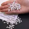 ABS Alto Brilho Tampa de Cobre Gota d'água Pérola de Imitação Pingente DIY Artesanal Feito à Mão Pulseira Colar Joias com Contas Material Acessórios