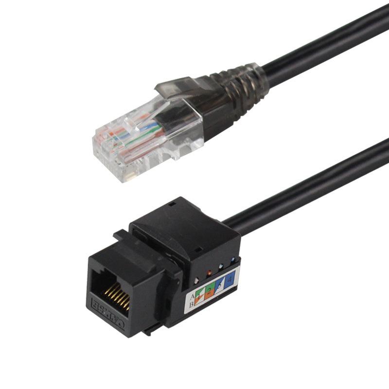 一头水晶头TJ带线