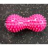 Bola de Massagem Ouriço Amendoim Bola Fascial Relaxamento Músculo Bola de Fitness Bola de Treino de Reabilitação Bola de Espinhos de PVC