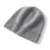 Gorro de Punto Casual Unisex de Cachemira 2026 Otoño e Invierno Nuevo Estilo para Exteriores Cálido de Alta Resistencia con Canalé y Puño