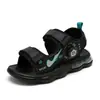 Sandalias para Hombre 2026 Verano Nuevo Estilo con Velcro, Para Uso en Exteriores, Doble Propósito Amortiguadoras Sandalias de Playa y Pantuflas para Hombre
