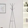 Perchero de pie simple para dormitorio, perchero pequeño, colgador de bolsos, perchero de hierro forjado para el hogar, estante de almacenamiento