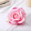 Atacado de Fabricante Novo Topo de Linha Rosa Doce Simulado Cabeça de Flor Decoração de Parede de Flores para Casamento Flor Seca Flor Artificial de Plástico