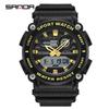 Sanda Aliexpress Más Vendido Reloj Electrónico Estudiante Doble Pantalla Multifuncional Calendario Deportivo Tendencia Nacional Reloj Multifuncional Personalizado