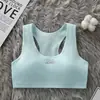 Roupa íntima de algodão puro para meninas em fase de desenvolvimento, adequada para estudantes do ensino fundamental II e médio, com bojos embutidos para evitar protuberâncias, uma camisola fina estilo verão
