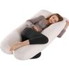 Nuevo Soporte Abdominal Multifuncional de Terciopelo Cristal Almohada para Embarazo Soporte Lumbar Almohada para Dormir de Lado Almohada para Embarazo para Dormir de Lado con Abrazadera para Piernas Almohada para Dormir en Forma de U